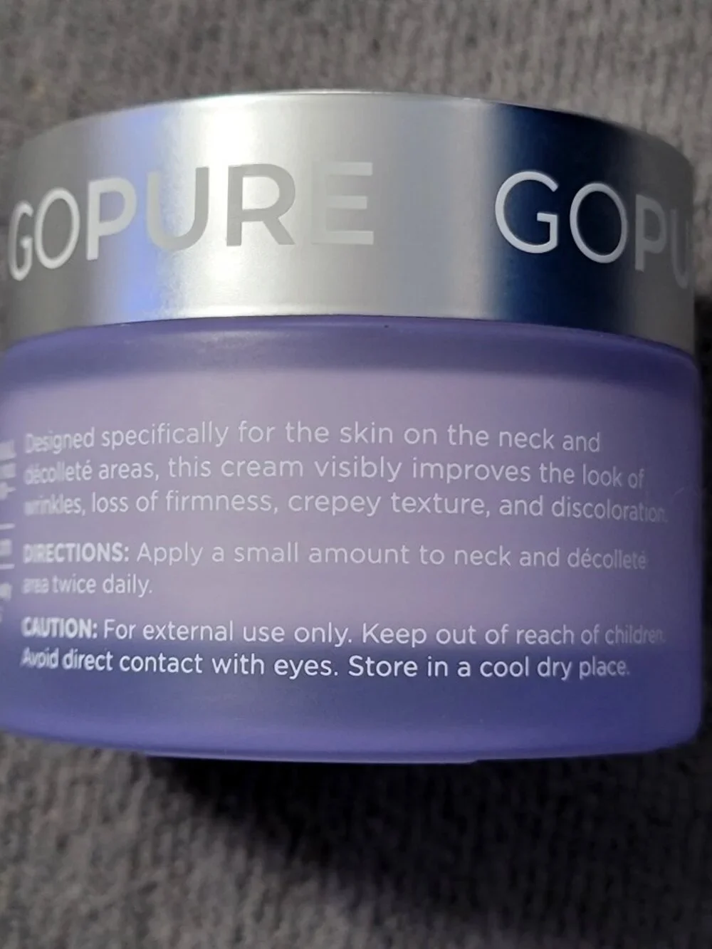 GoPure Tighten & Lift Neck Cream
